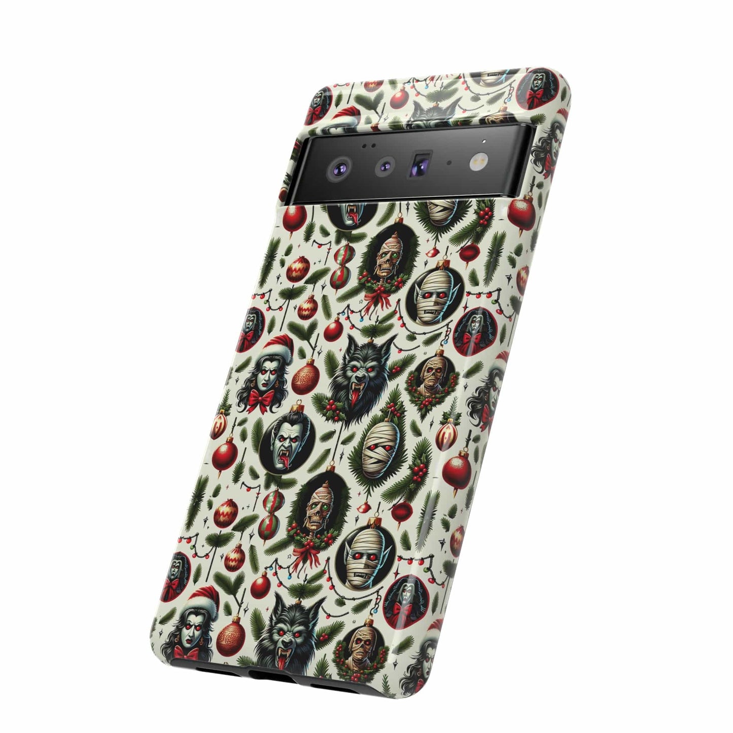 Horror Ornaments Impact Resistant Phone Case