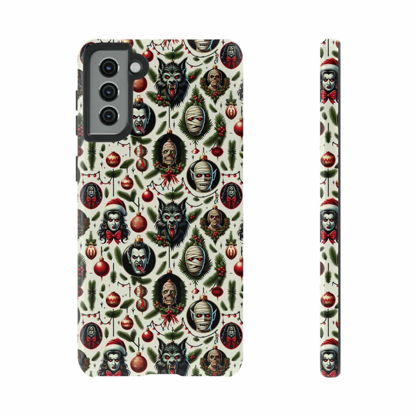 Horror Ornaments Impact Resistant Phone Case