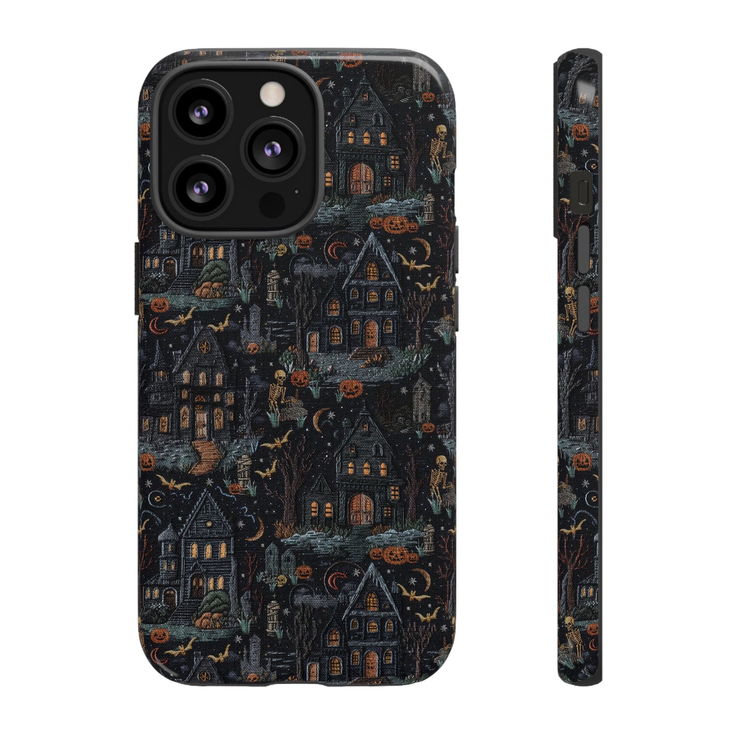 Spooky Street Impact Resistant Phone Case