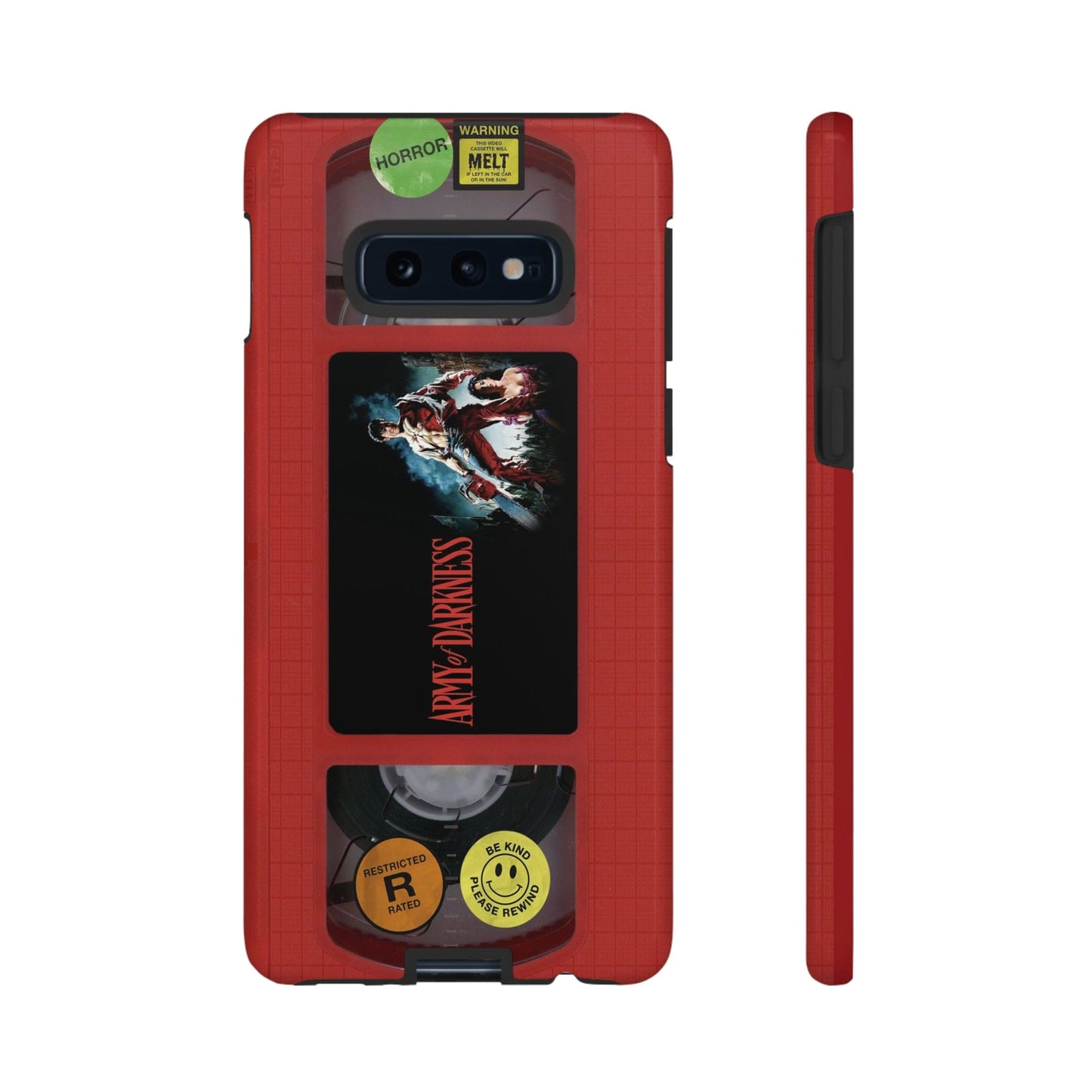 Army of Darkness Red Edition VHS Phone Case