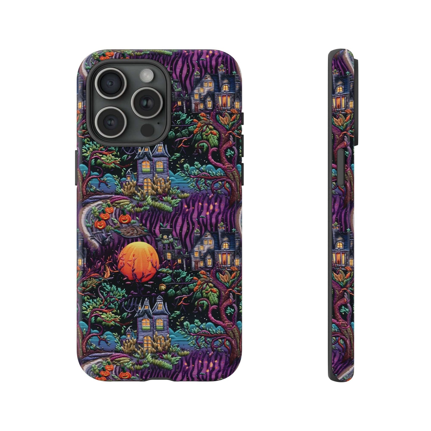Spooky House Impact Resistant Phone Case