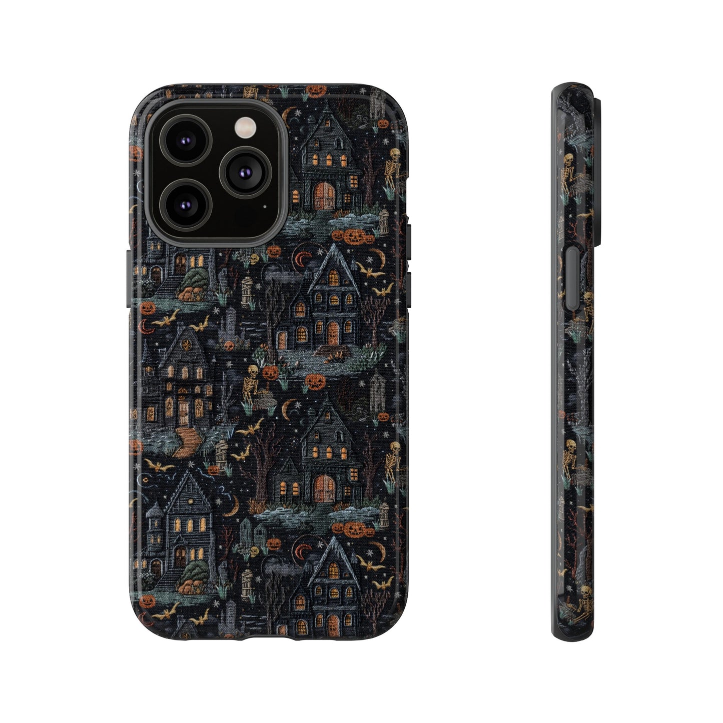 Spooky Street Impact Resistant Phone Case