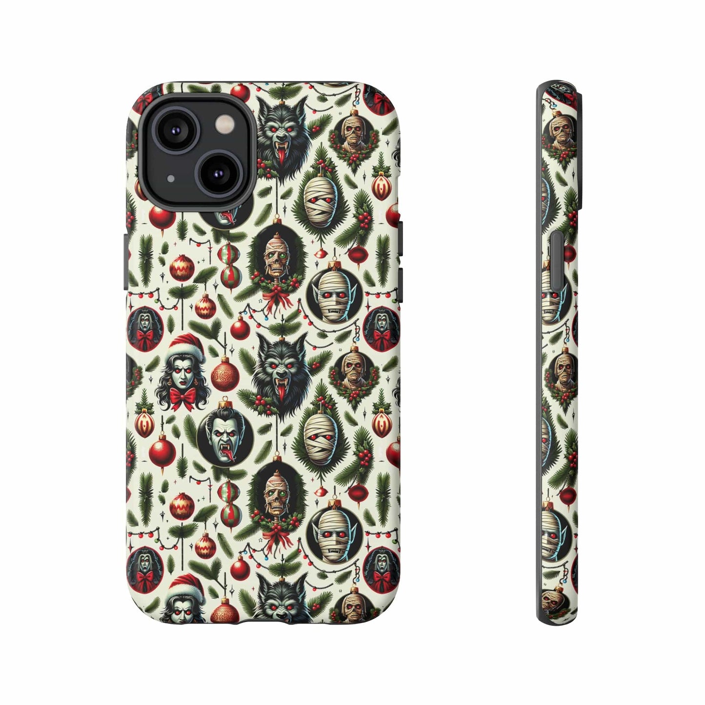 Horror Ornaments Impact Resistant Phone Case