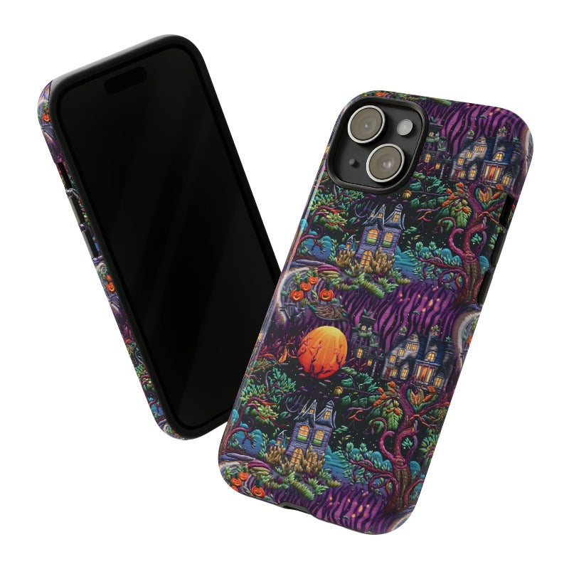 Spooky House Impact Resistant Phone Case