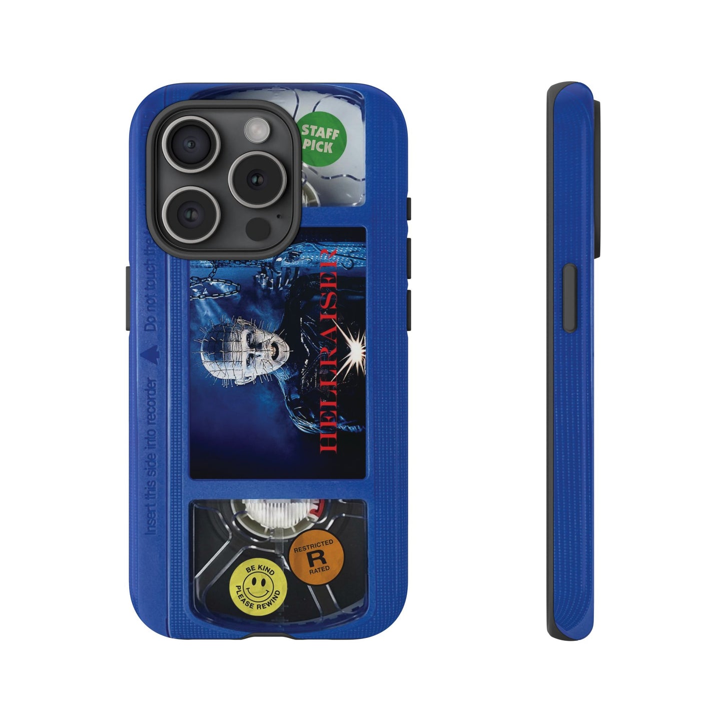 Hellraiser Blue Limited Edition Impact Resistant VHS Phone Case
