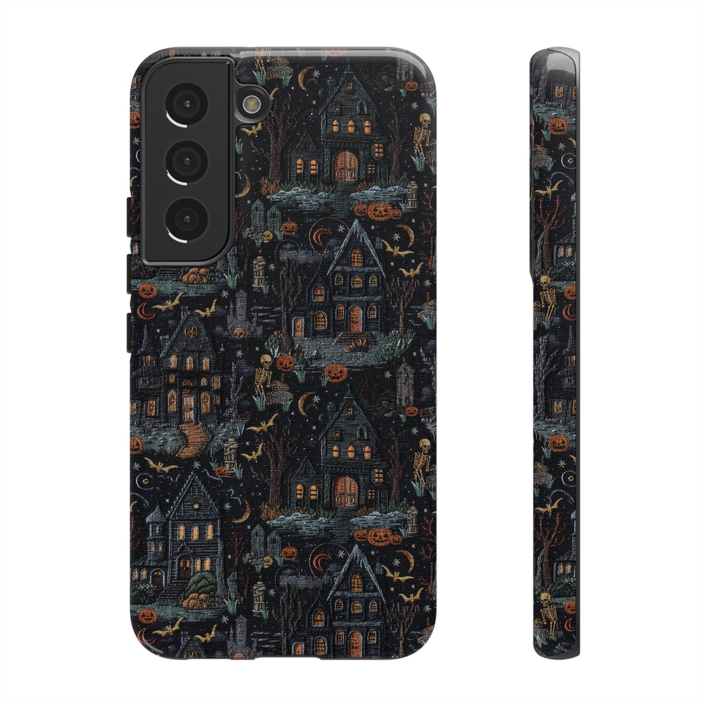 Spooky Street Impact Resistant Phone Case