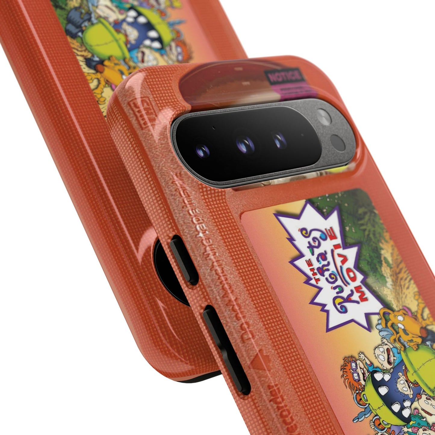 Rugrats Orange Edition VHS Phone Case