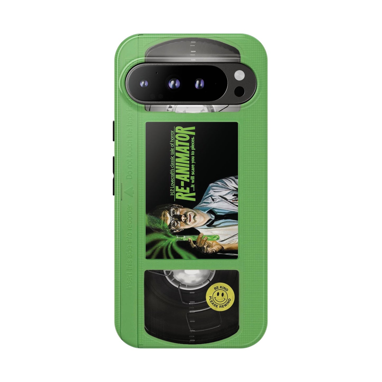 Reanimator Limited Edition Green Impact Resistant VHS Phone Case