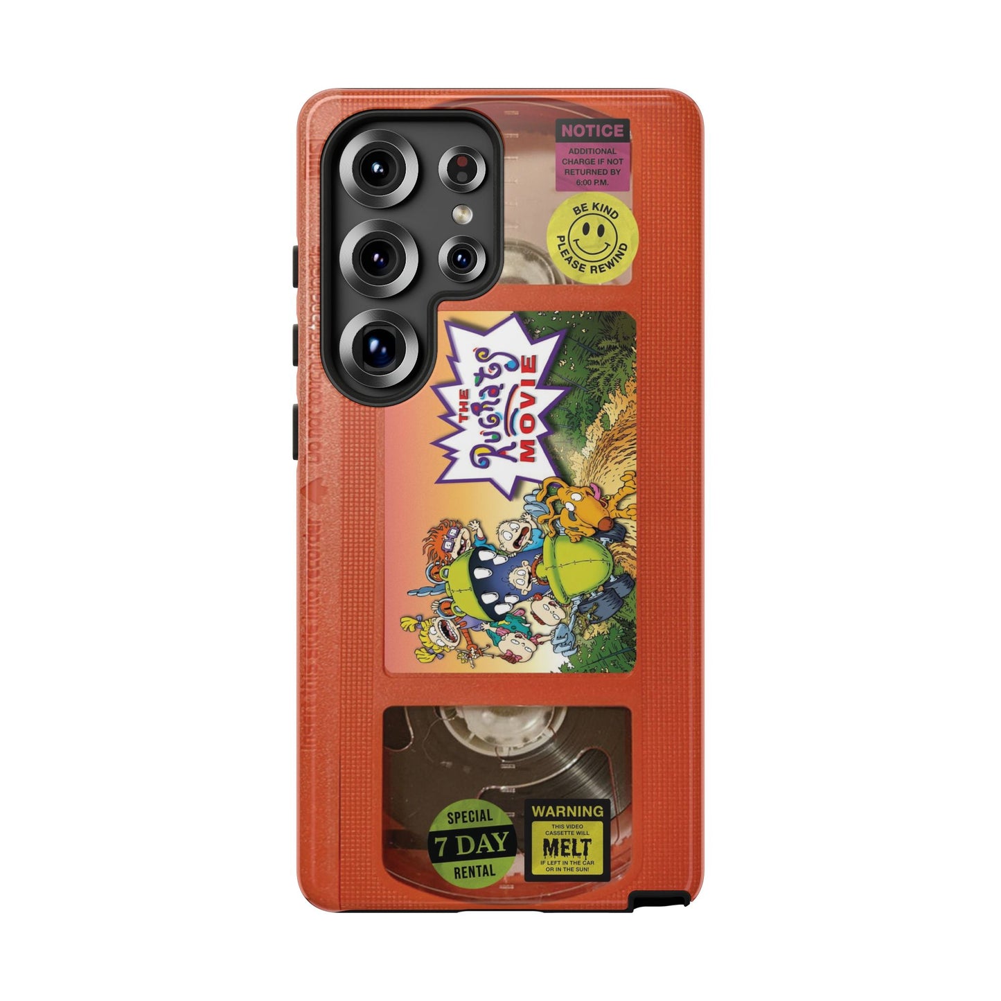 Rugrats Orange Edition VHS Phone Case