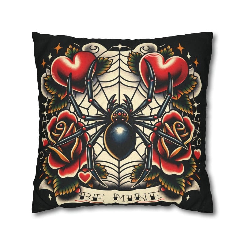 Be Mine Spider Pillow Case