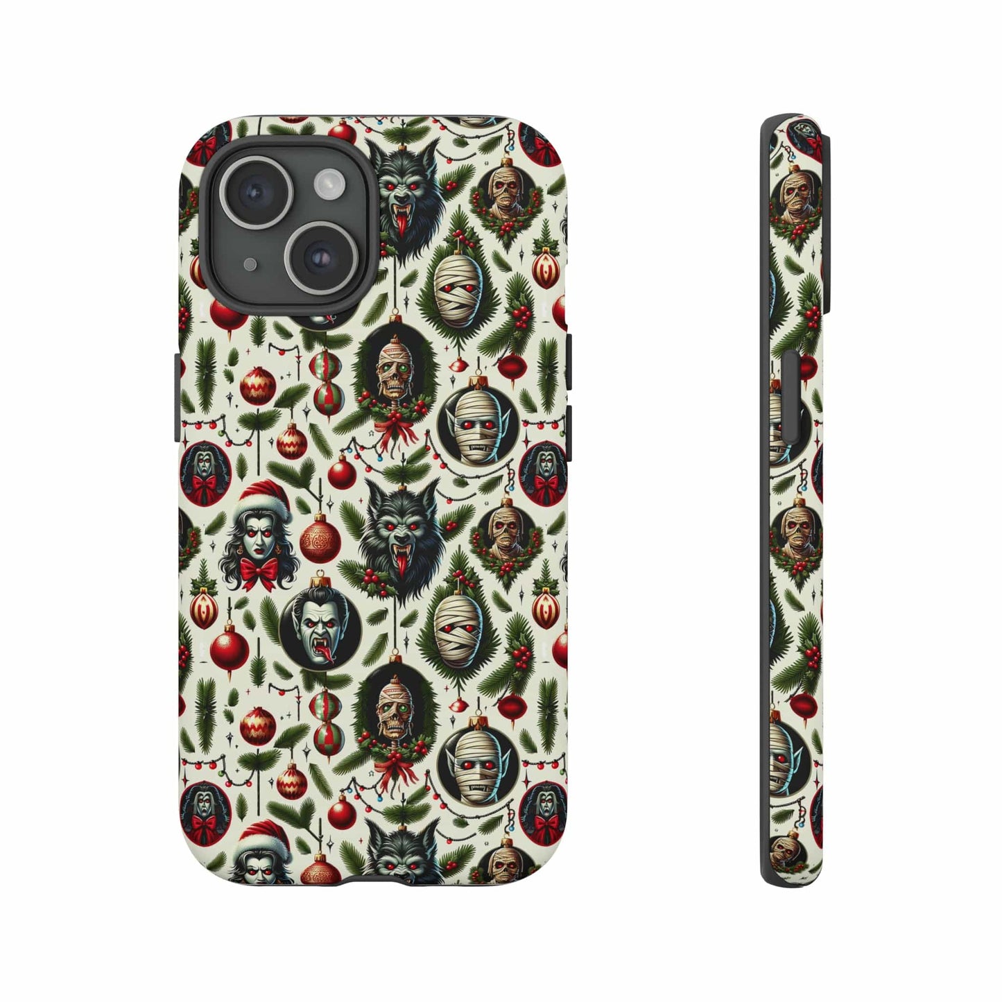 Horror Ornaments Impact Resistant Phone Case