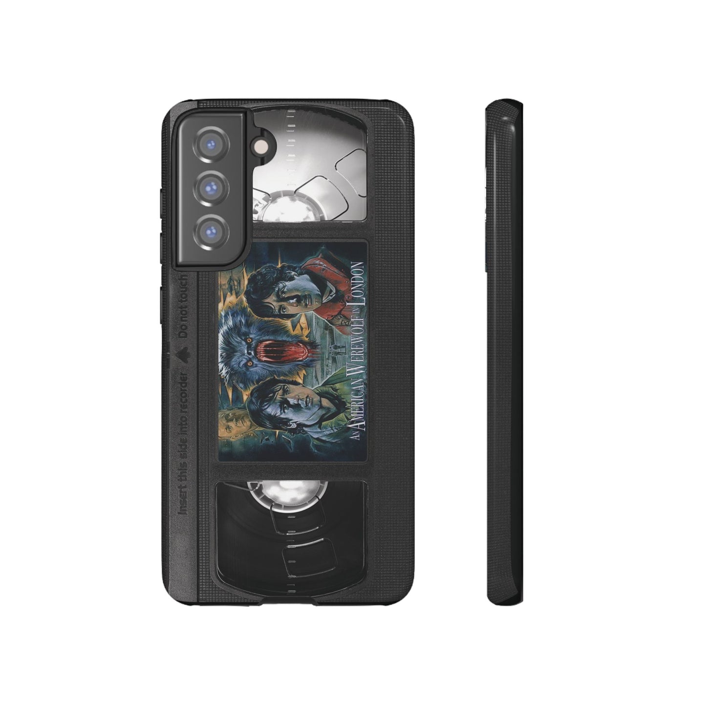 Am Werewolf Impact Resistant VHS Phone Case