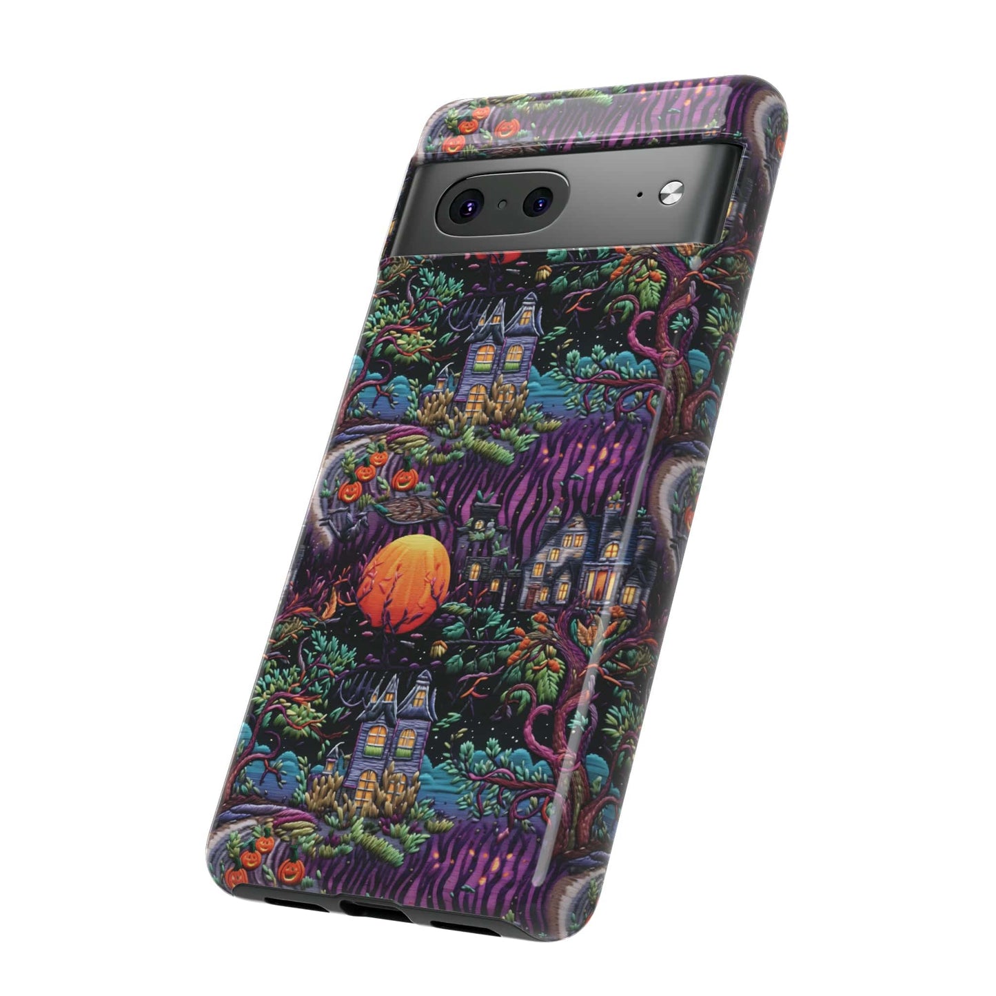 Spooky House Impact Resistant Phone Case