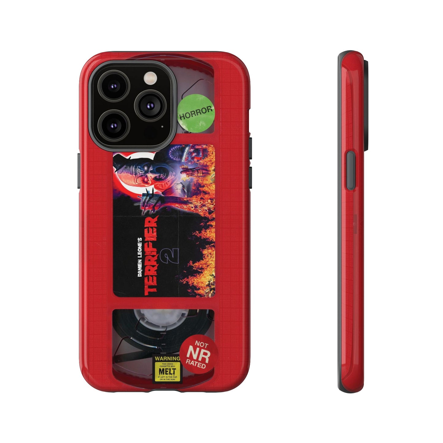 Art 2 Red Edition Impact Resistant VHS Phone Case