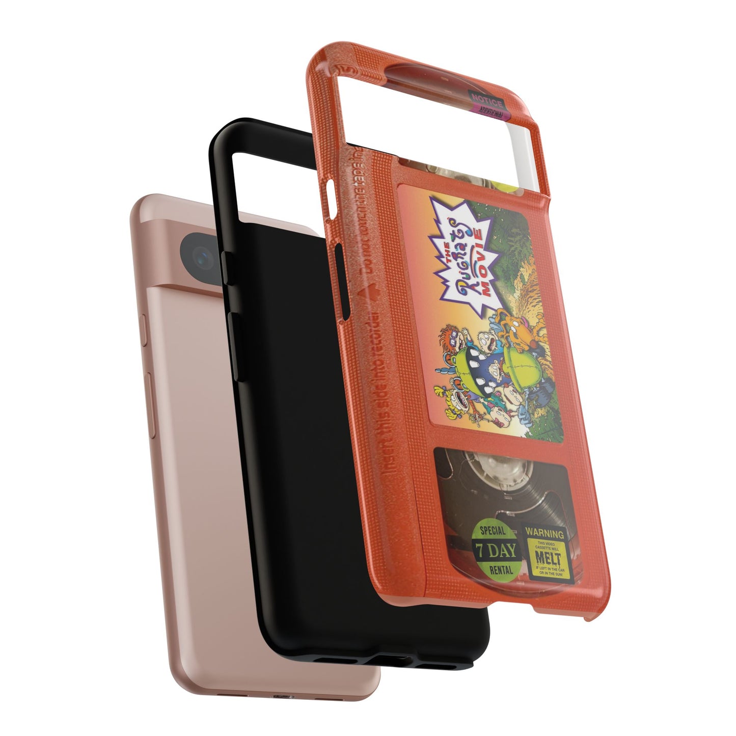 Rugrats Orange Edition VHS Phone Case