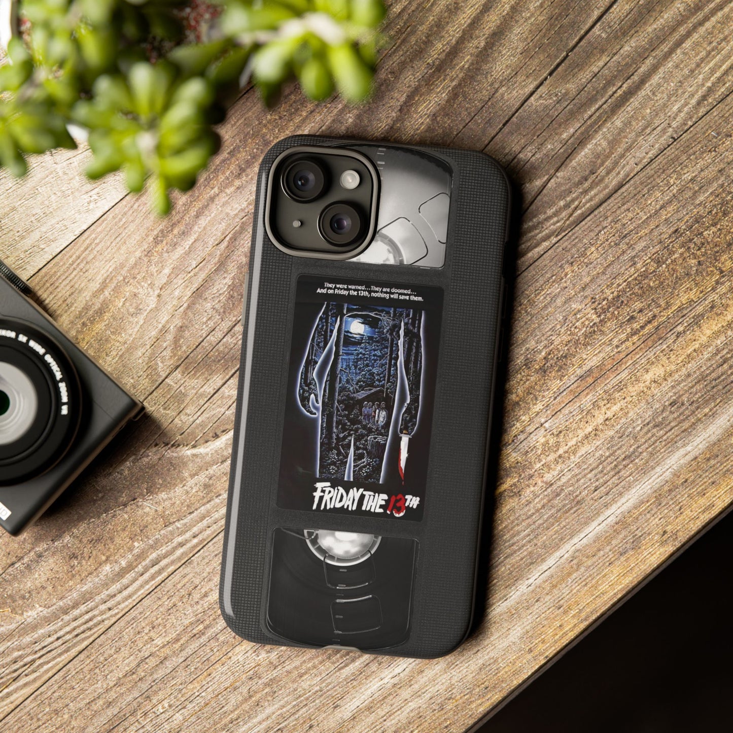 Friday XIII Impact Resistant VHS Phone Case