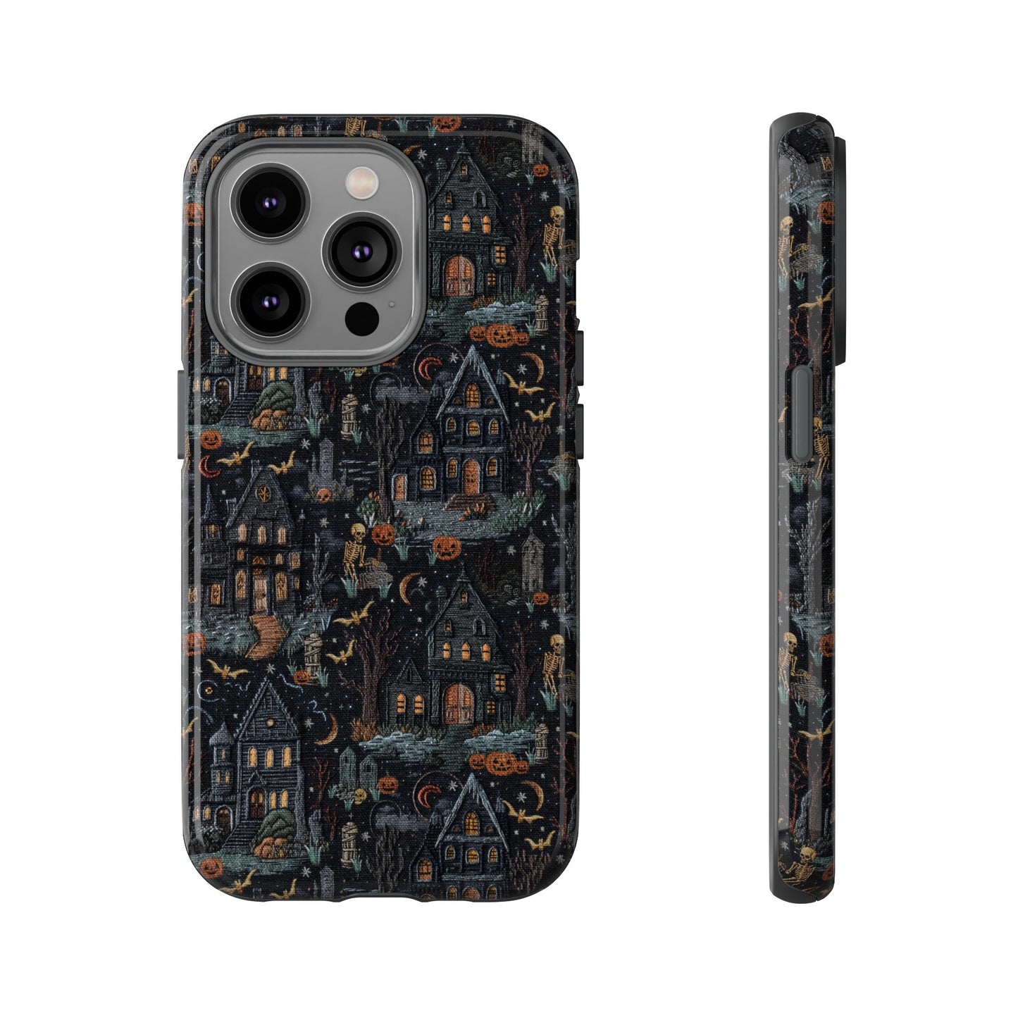 Spooky Street Impact Resistant Phone Case