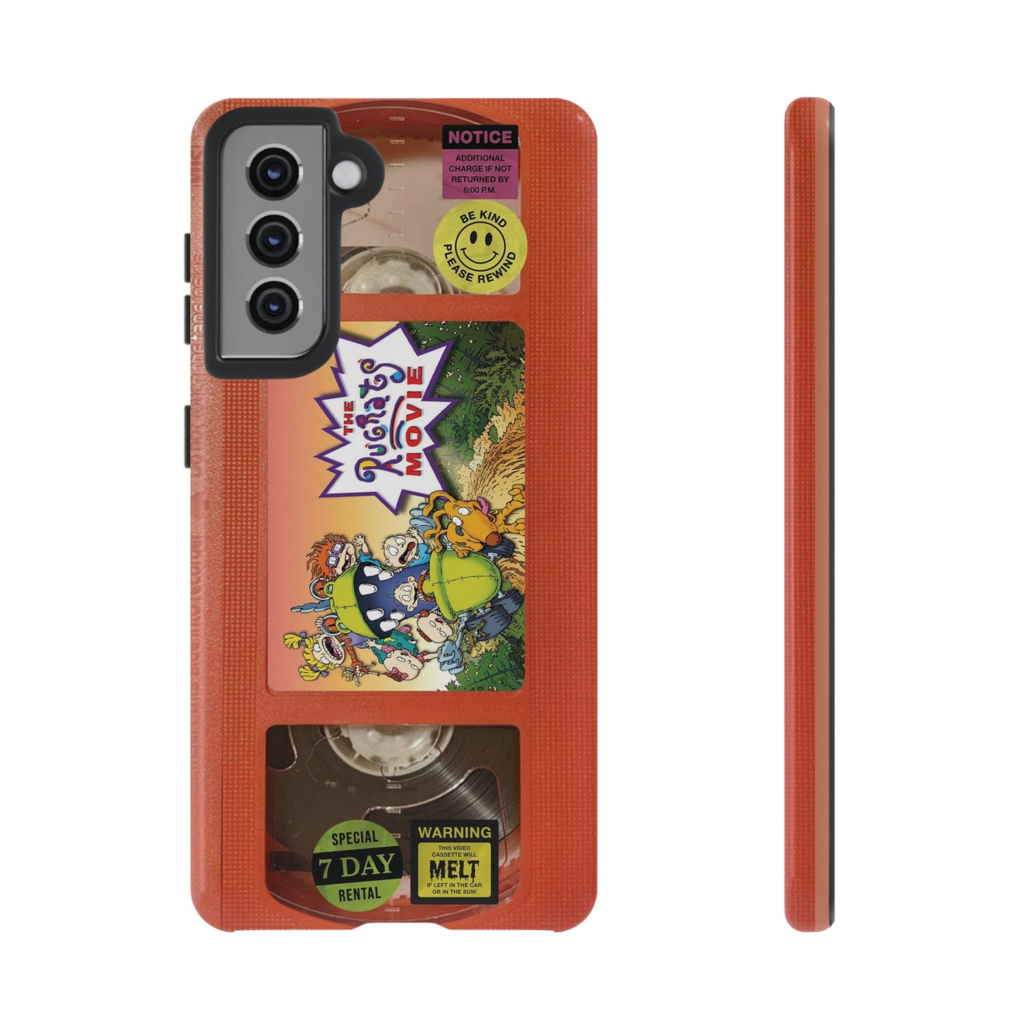 Rugrats Orange Edition VHS Phone Case