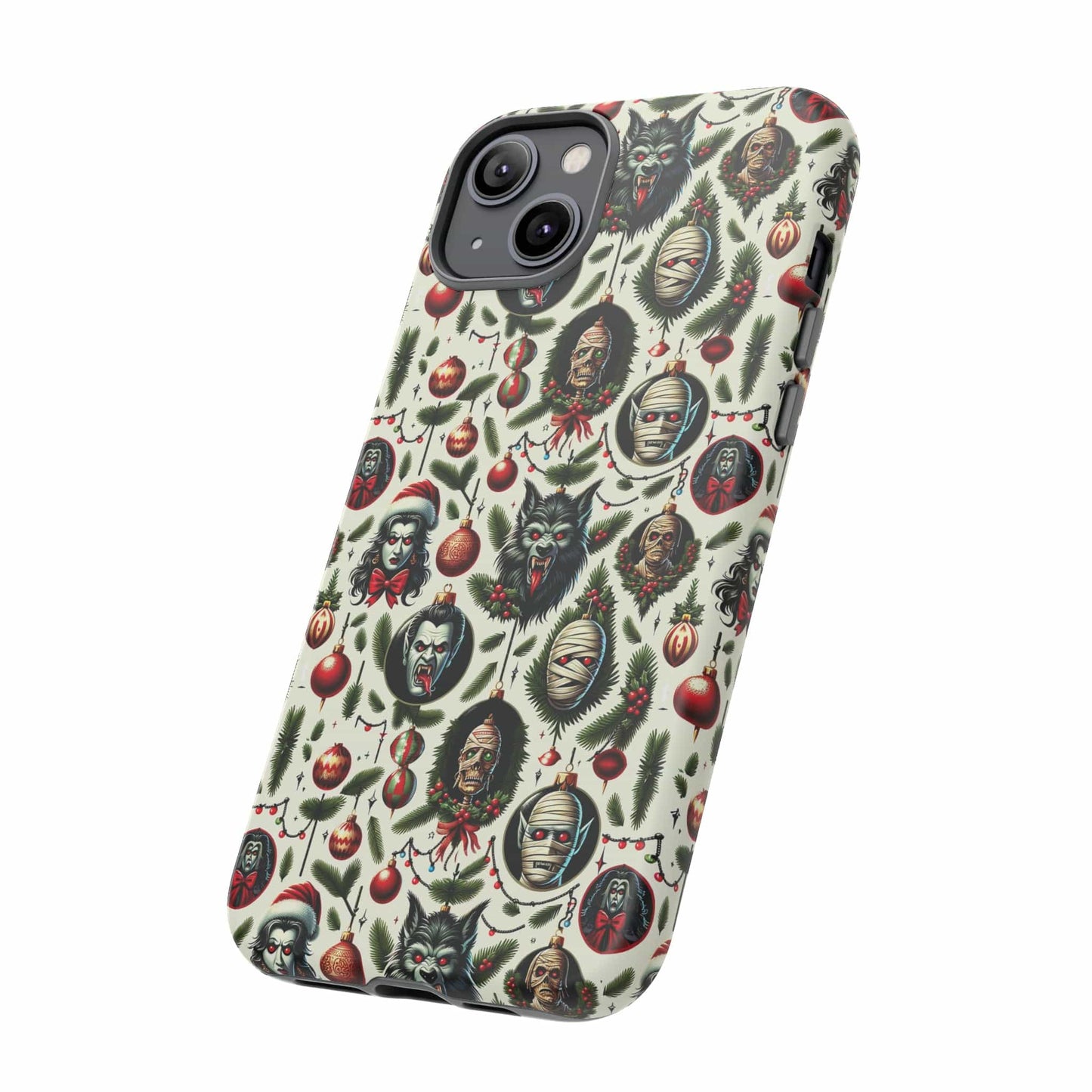 Horror Ornaments Impact Resistant Phone Case