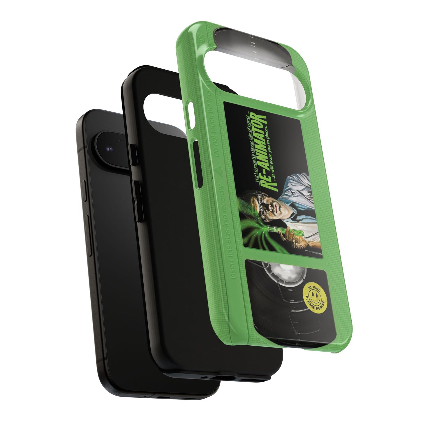 Reanimator Limited Edition Green Impact Resistant VHS Phone Case
