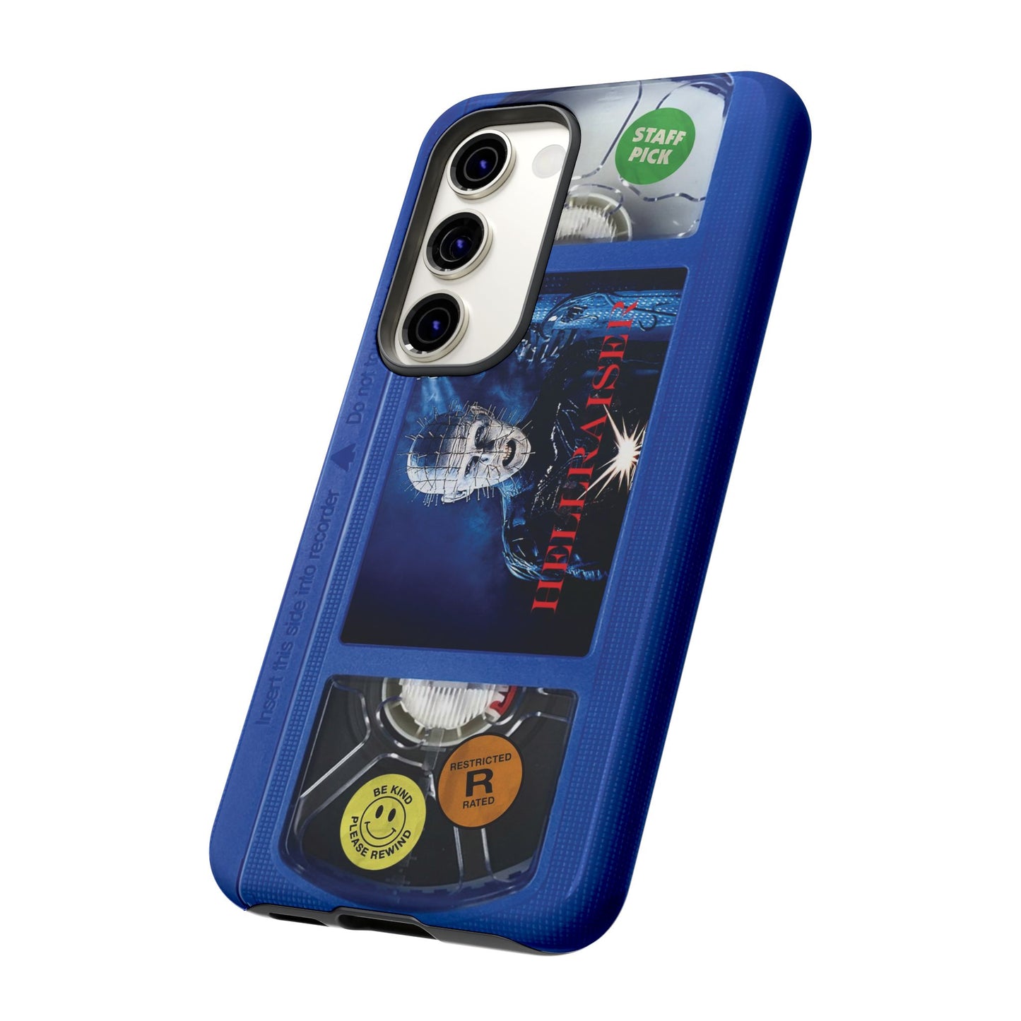 Hellraiser Blue Limited Edition Impact Resistant VHS Phone Case