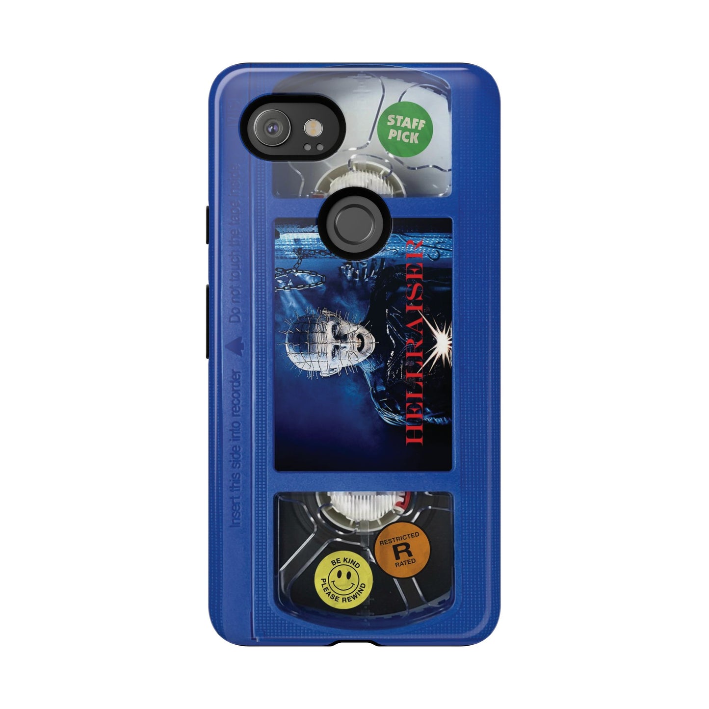 Hellraiser Blue Limited Edition Impact Resistant VHS Phone Case