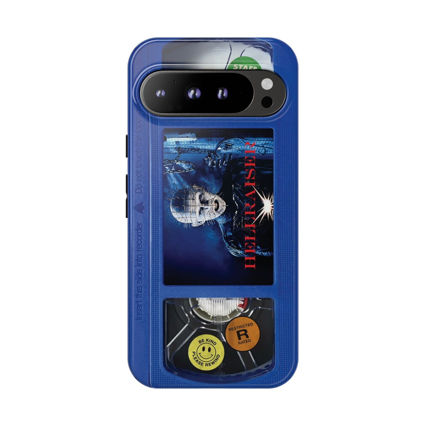 Hellraiser Blue Limited Edition Impact Resistant VHS Phone Case