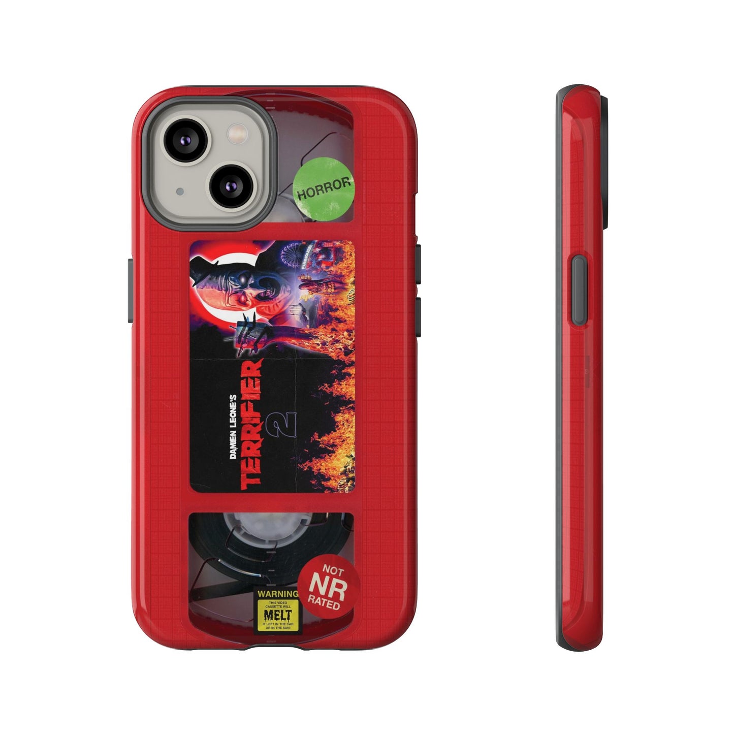 Art 2 Red Edition Impact Resistant VHS Phone Case