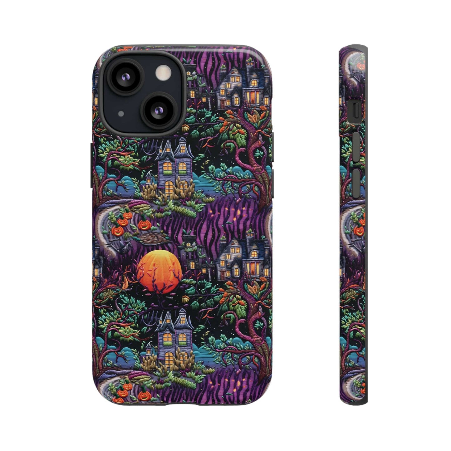 Spooky House Impact Resistant Phone Case