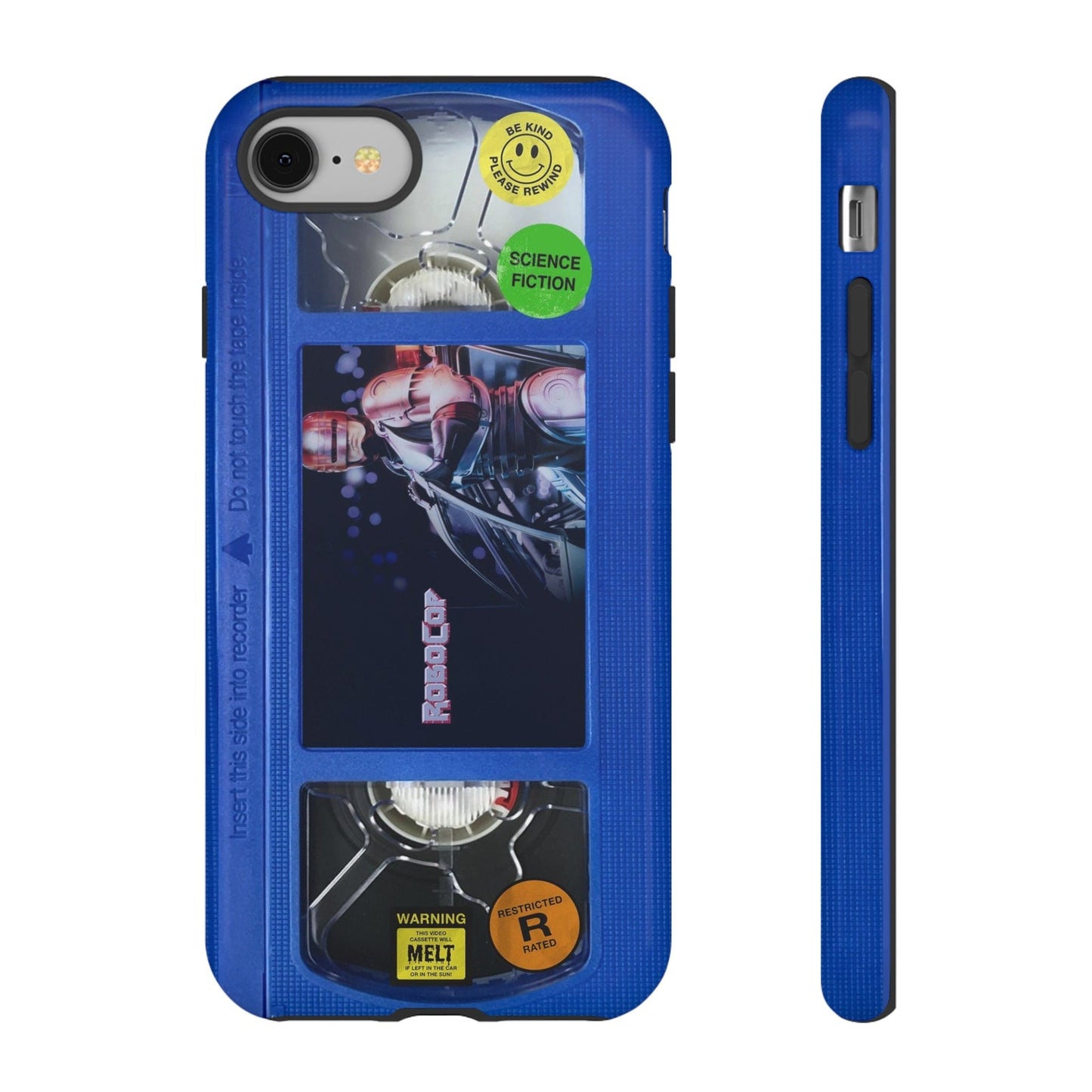 Robo cop Blue Edition VHS Phone Case