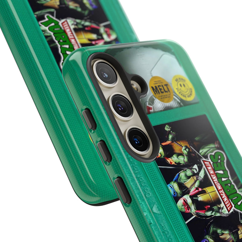 Teenage Turtles Green Impact Resistant VHS Phone Case