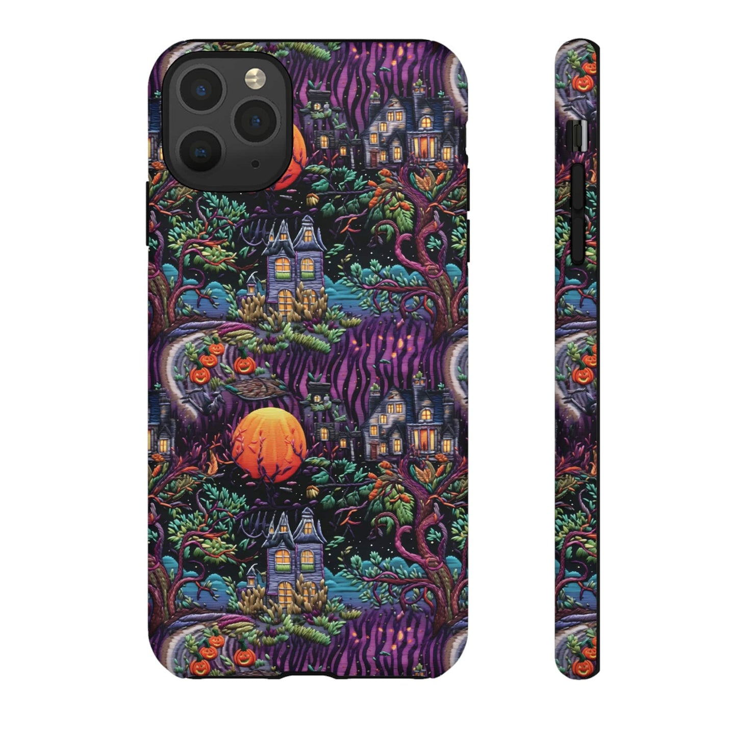 Spooky House Impact Resistant Phone Case