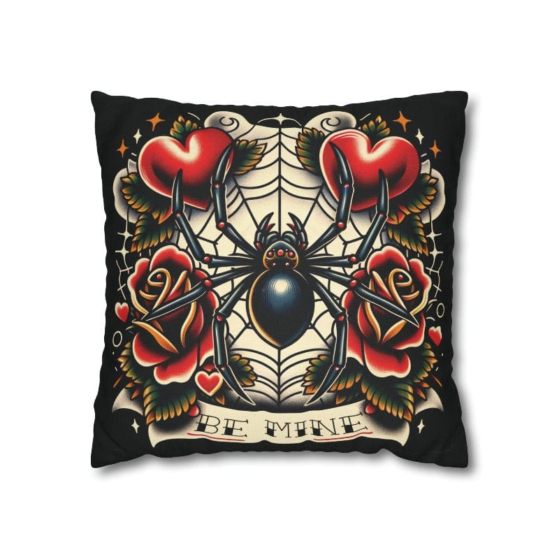 Be Mine Spider Pillow Case