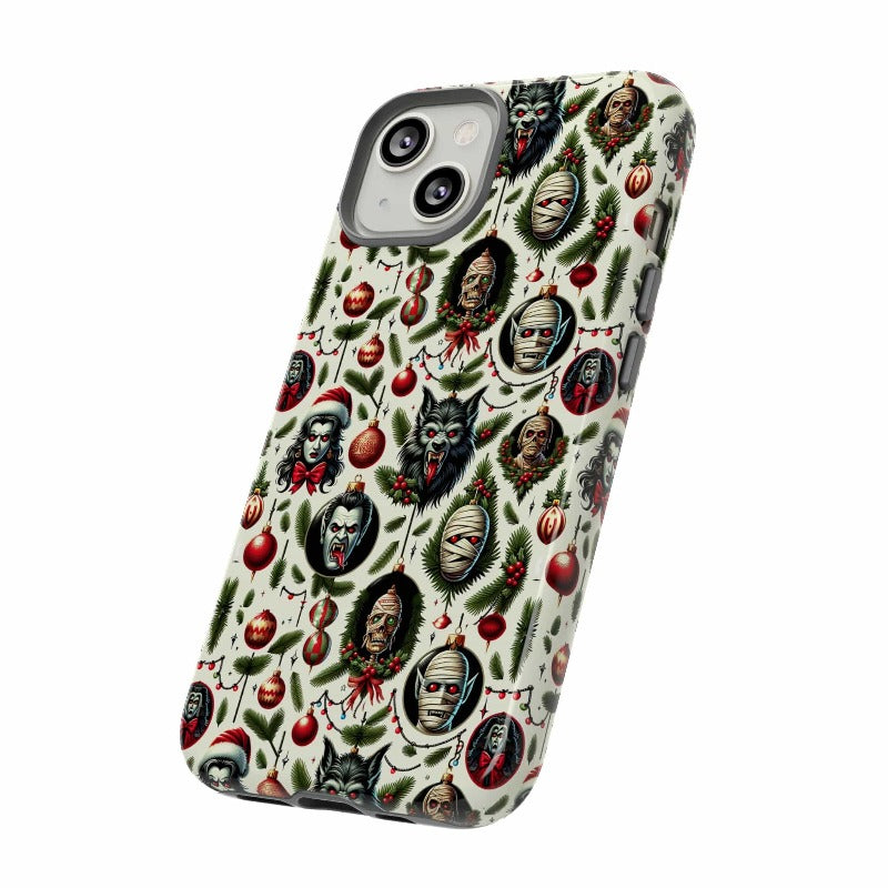 Horror Ornaments Impact Resistant Phone Case