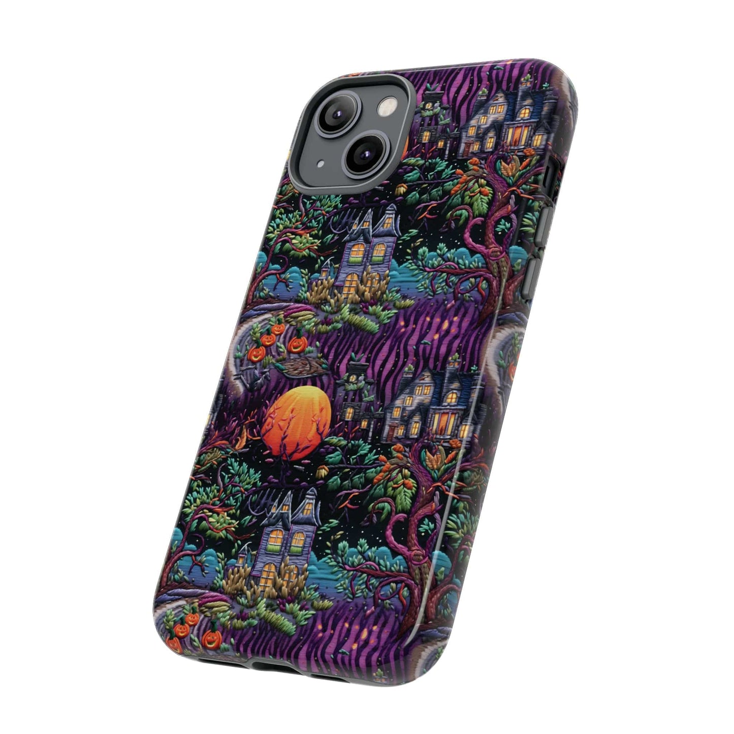 Spooky House Impact Resistant Phone Case