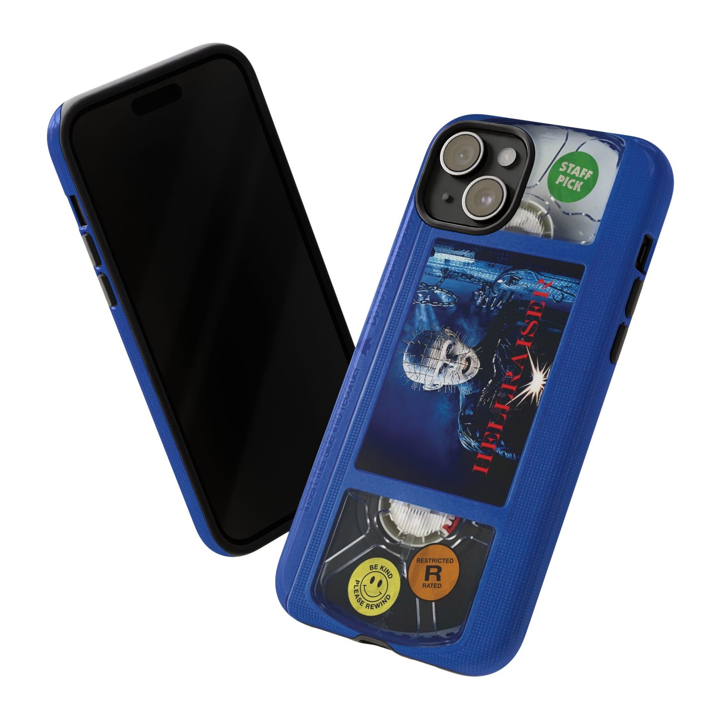 Hellraiser Blue Limited Edition Impact Resistant VHS Phone Case