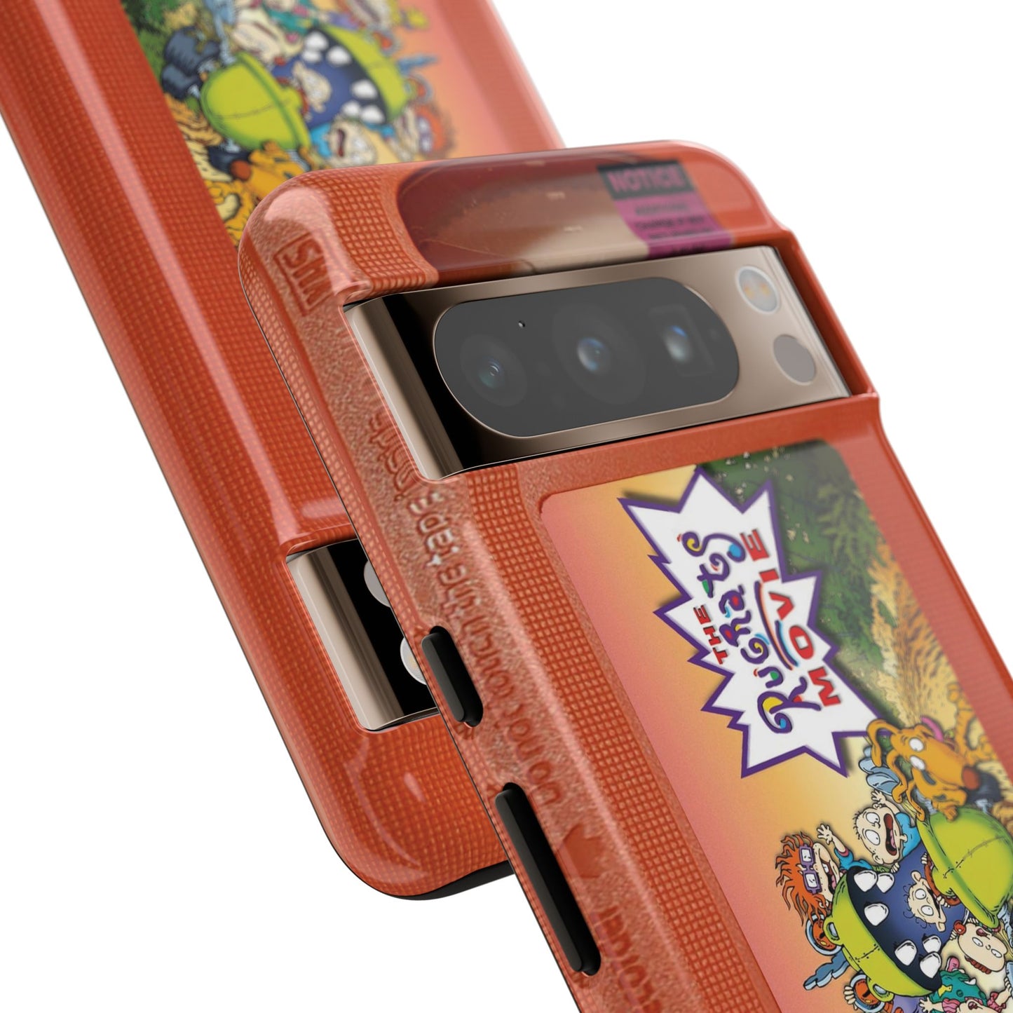 Rugrats Orange Edition VHS Phone Case