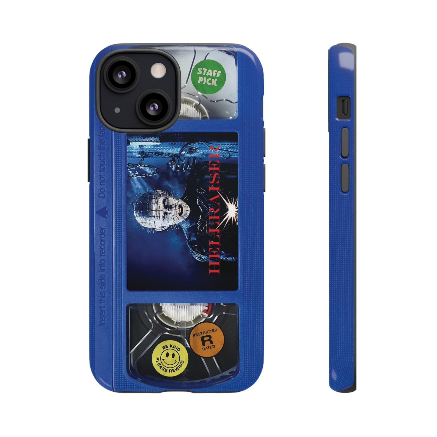 Hellraiser Blue Limited Edition Impact Resistant VHS Phone Case
