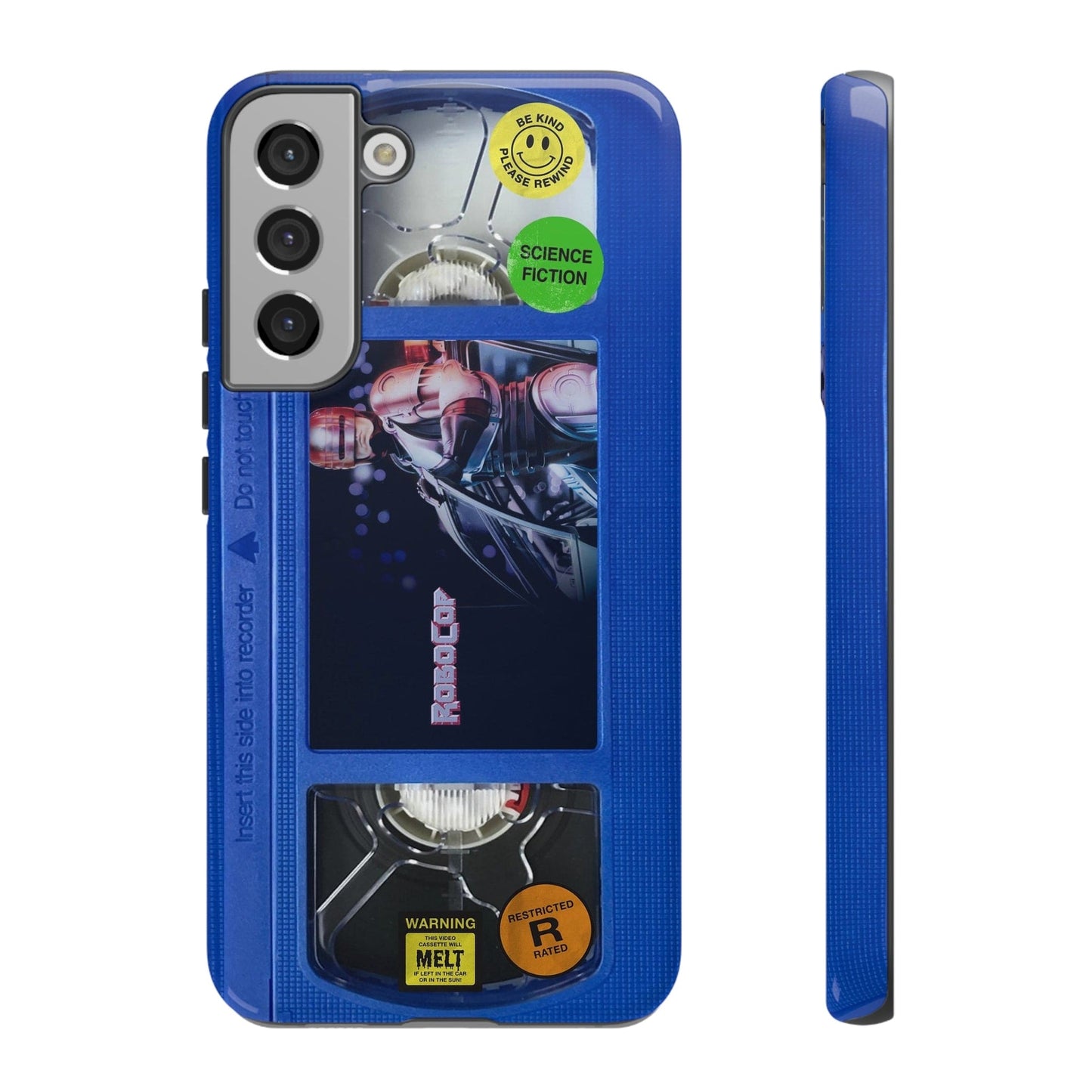 Robo cop Blue Edition VHS Phone Case