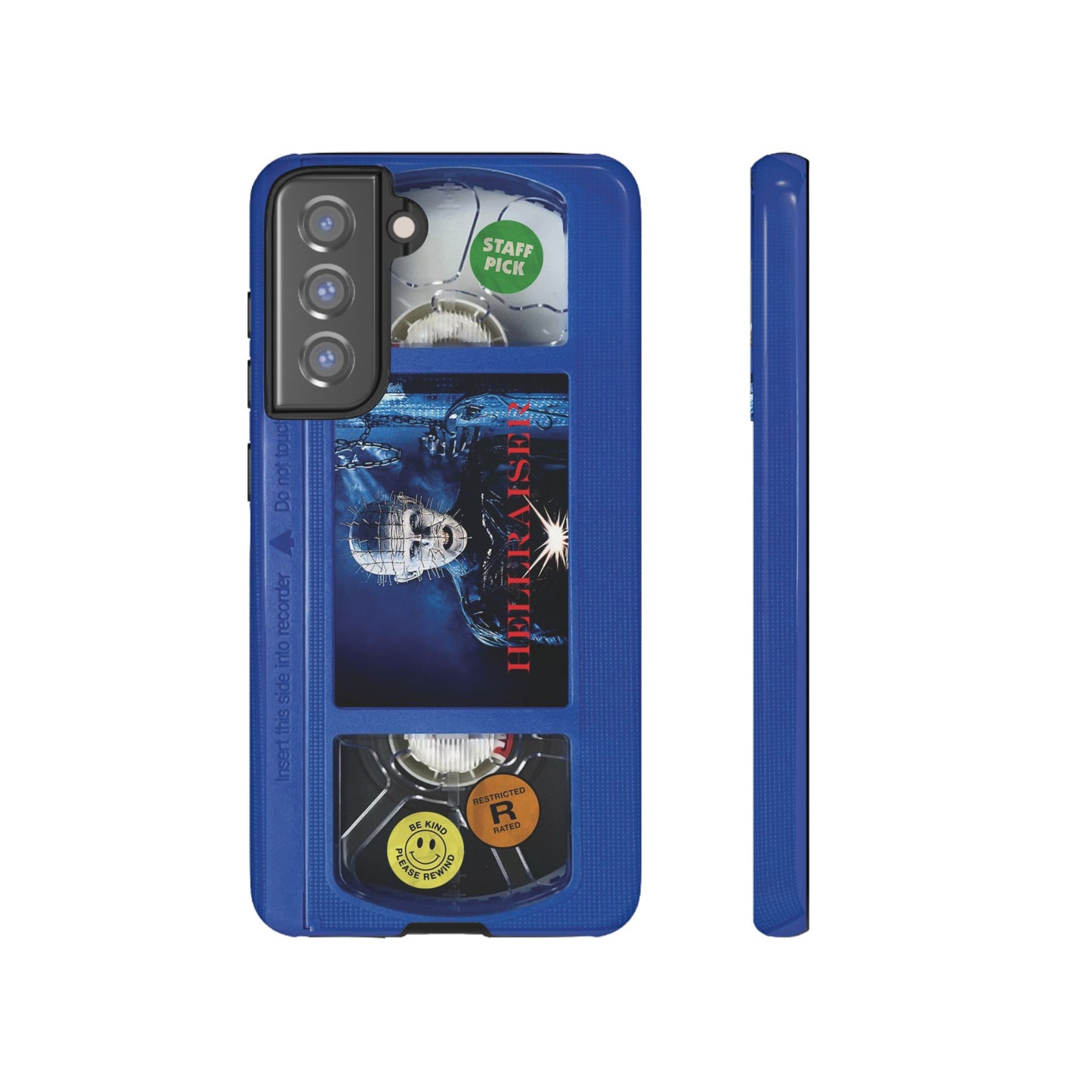 Hellraiser Blue Limited Edition Impact Resistant VHS Phone Case