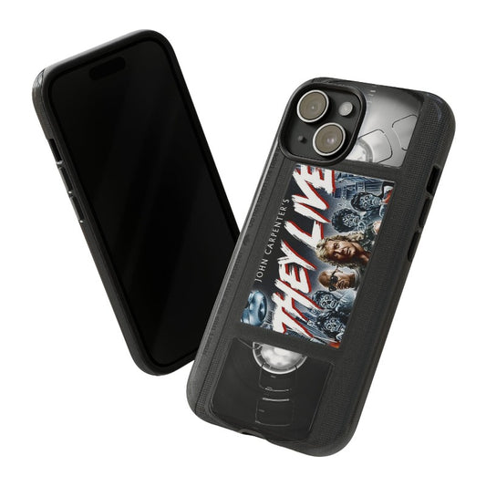 They Live Alternate Cover Impact Resistant VHS Phone Case