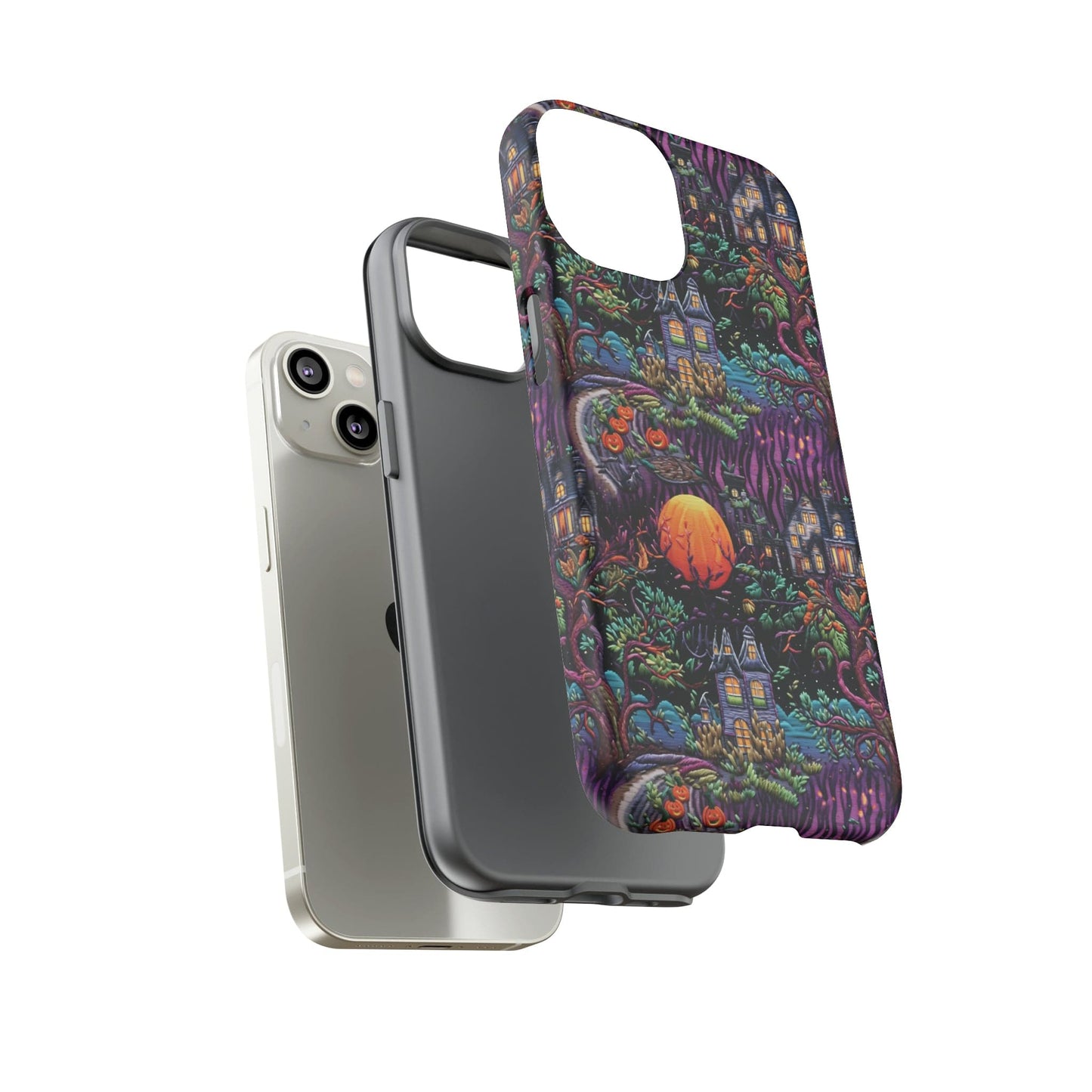 Spooky House Impact Resistant Phone Case
