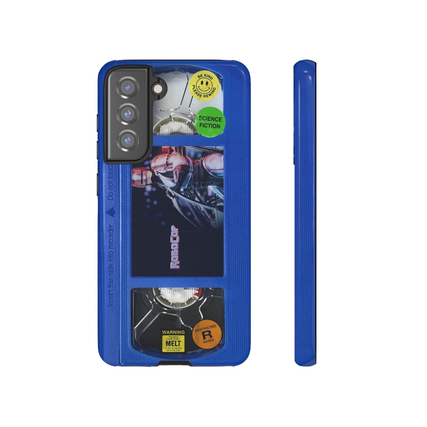 Robo cop Blue Edition VHS Phone Case
