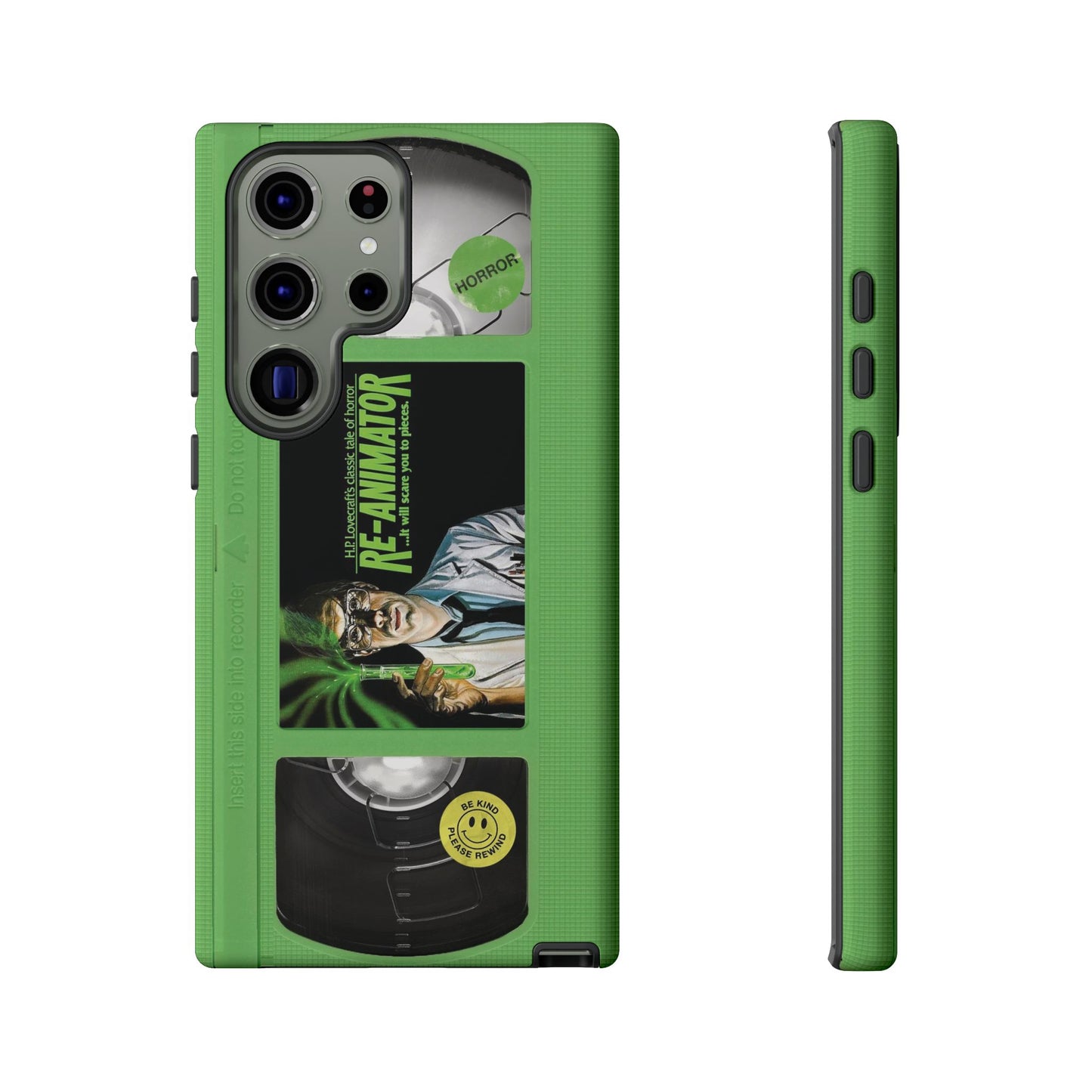 Reanimator Limited Edition Green Impact Resistant VHS Phone Case