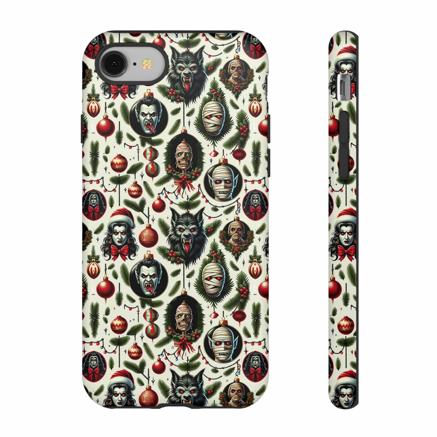 Horror Ornaments Impact Resistant Phone Case