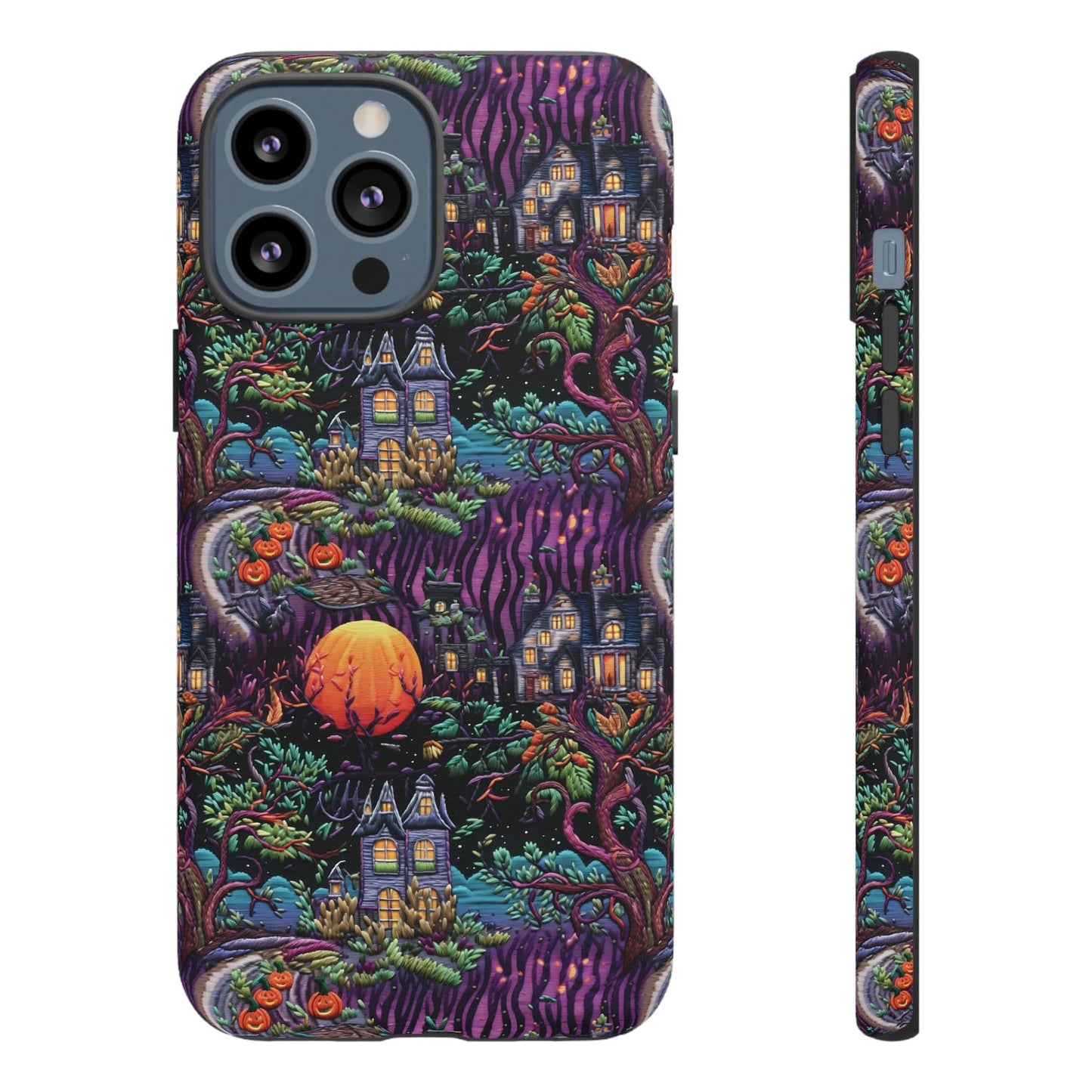 Spooky House Impact Resistant Phone Case