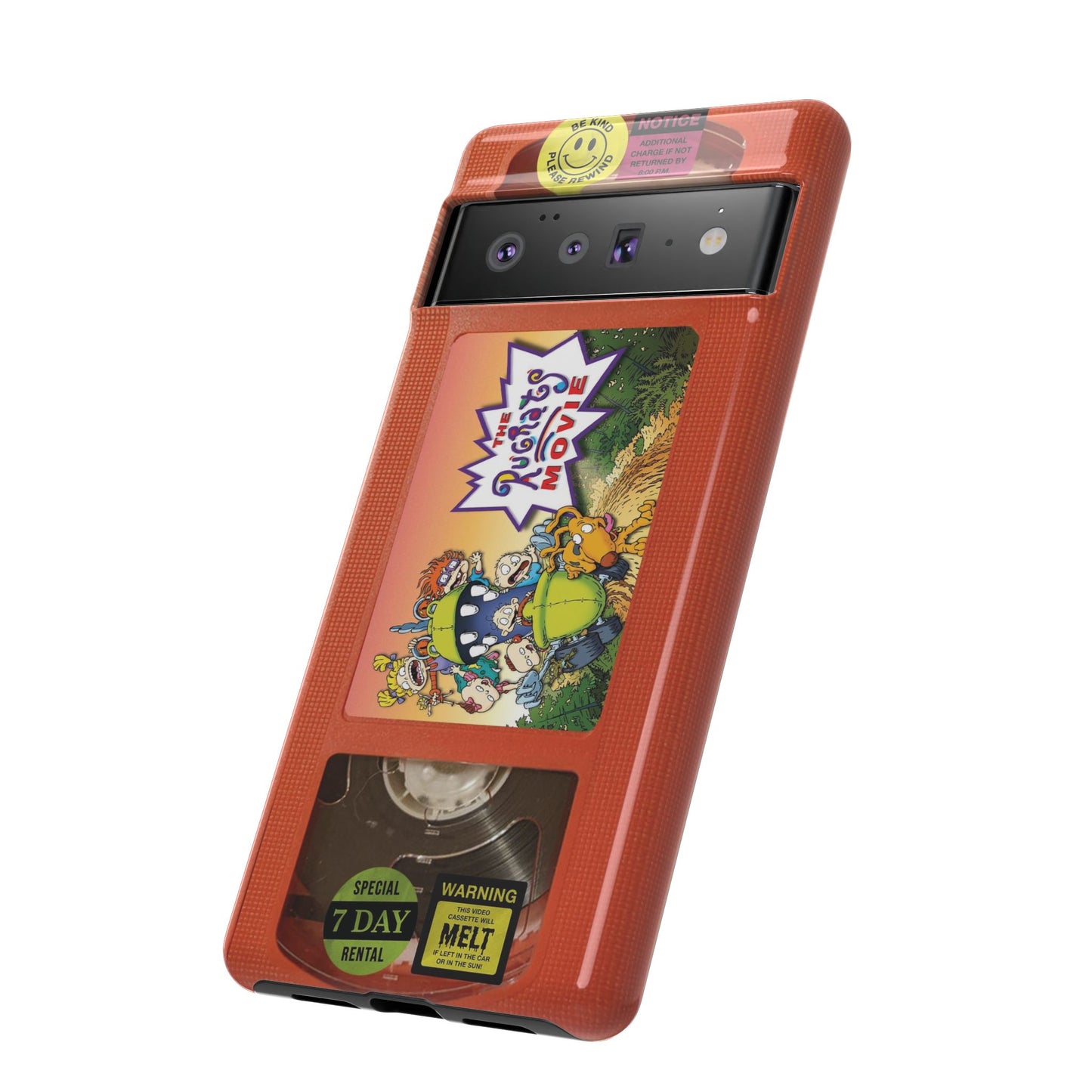 Rugrats Orange Edition VHS Phone Case
