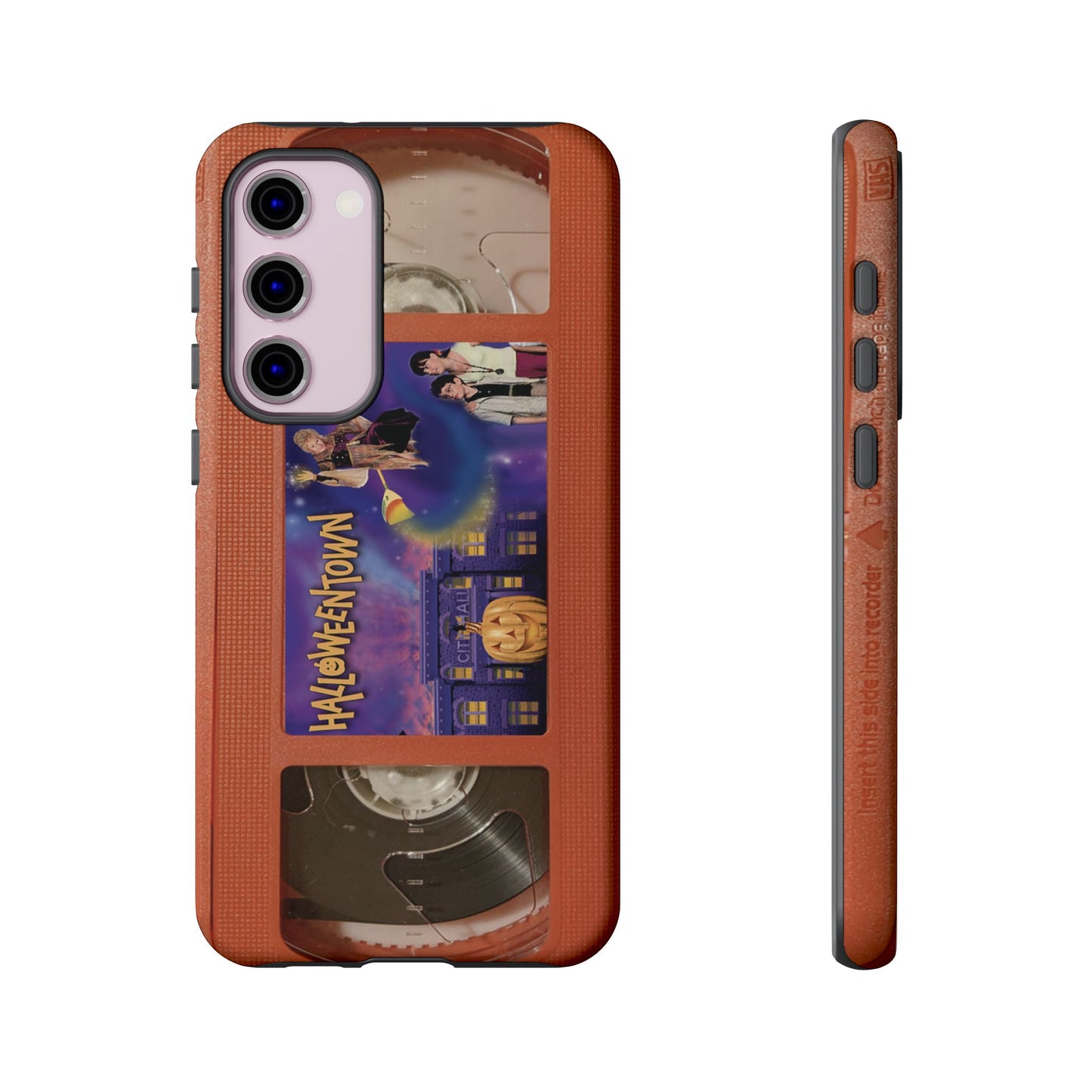 Halloween Town Orange Impact Resistant Phone Case