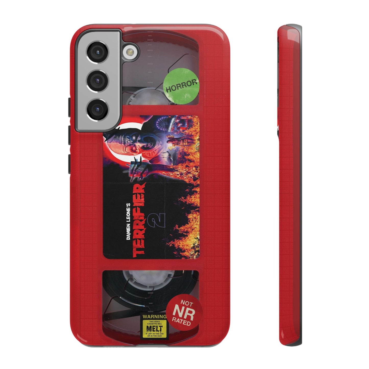 Art 2 Red Edition Impact Resistant VHS Phone Case