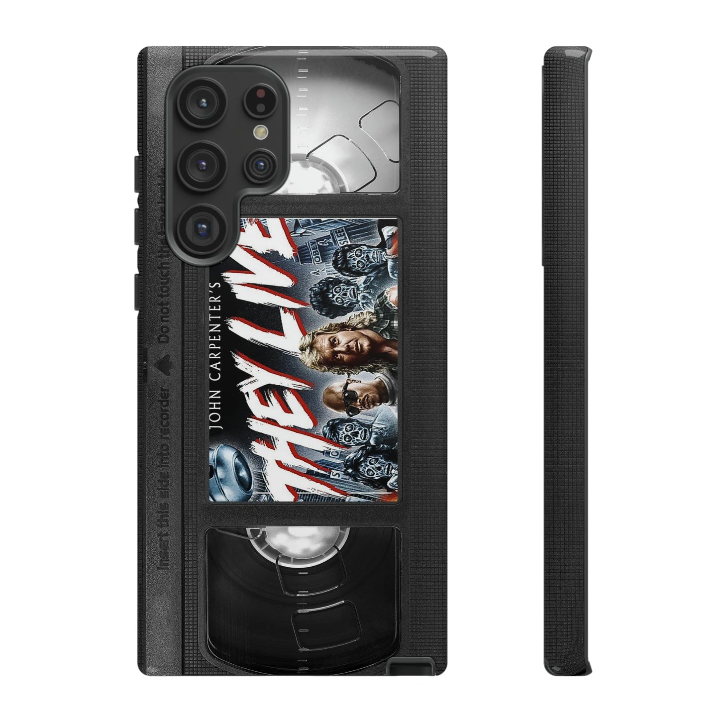 They Live Alternate Cover Impact Resistant VHS Phone Case